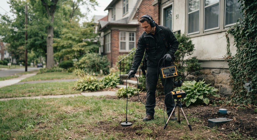 water line leak detection Monroe Township NJ